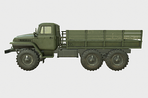 Game Ready Soviet Truck