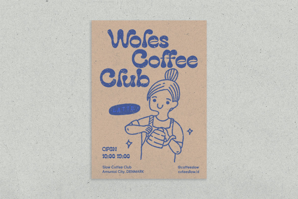 Galory – Retro Bold Display Font, a Serif Font by dealitastudio (Photo 9 of 10)