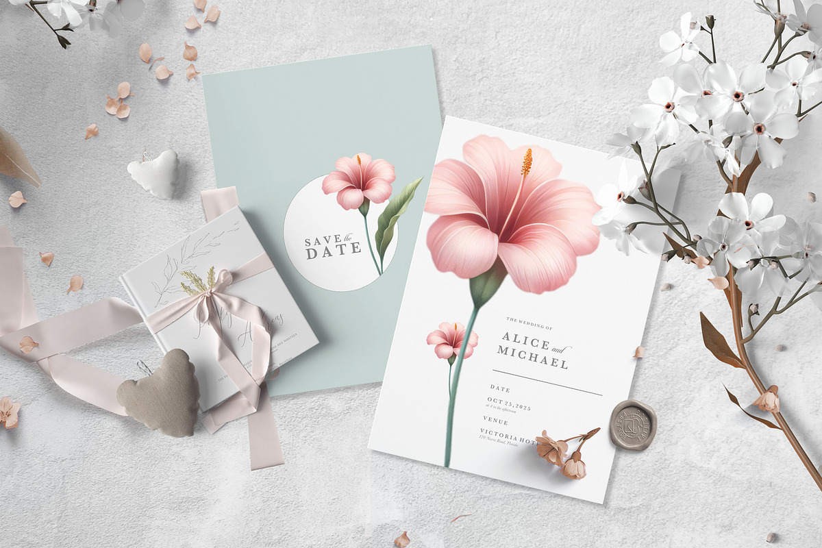60 Floral Wedding Card, an Invitation Template by EvitePapery (Photo 3 of 15)