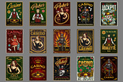 50 Gambling posters, a Brochure Template by DGIM studio (Thumbnail 2 of 6)