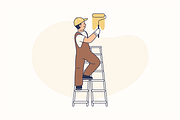 Construction Worker Illustration, an Object Graphic by Jump Studio (Thumbnail 11 of 12)