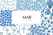Mar Collection, a Pattern Graphic by ElicoelhoDesign Shop (Thumbnail 1 of 9)