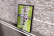 Poster Mockup Set, an Advertising Mockup by Mirachma Project (Thumbnail 4 of 6)