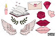 Valentines Day Clipart Bundle, a Graphic by Murphy & Frank (Thumbnail 3 of 7)