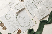 Watercolor Monogram Wedding Suite, an Invitation Template by BlueRobinDesignShop (Thumbnail 12 of 14)