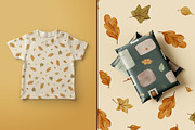 Cozy Autumn | Cliparts and Patterns, an Object Illustration by OkPen (Thumbnail 13 of 18)