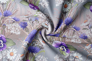 Seamless Pattern Cornflowers Fields, a Pattern Graphic by Yana Dobrik (Thumbnail 6 of 11)