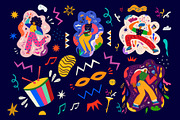 Brazil Carnival collection, an Object Illustration by MoleskoStudio (Thumbnail 9 of 15)