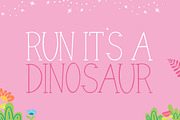 Dino Friends Font, a Serif Font by Salt & Pepper Designs (Thumbnail 3 of 7)