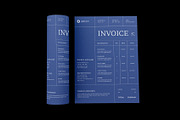 Blue Simple Invoice, a Stationery Template by Neermana (Thumbnail 3 of 4)