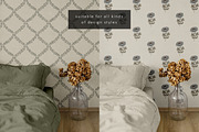 Minimalist Bedroom Wallpaper Mockup, a Household Mockup by LinnestCreative (Thumbnail 6 of 6)