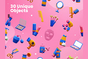 Cosmetic 3D Icons, an Object 3D Model by Rakata Studio (Thumbnail 5 of 7)