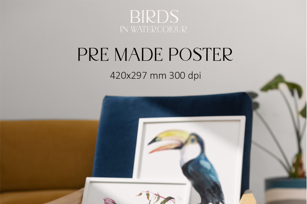 Birds watercolor illustrations, an Animal Illustration by Vero Arts (Photo 7 of 11)