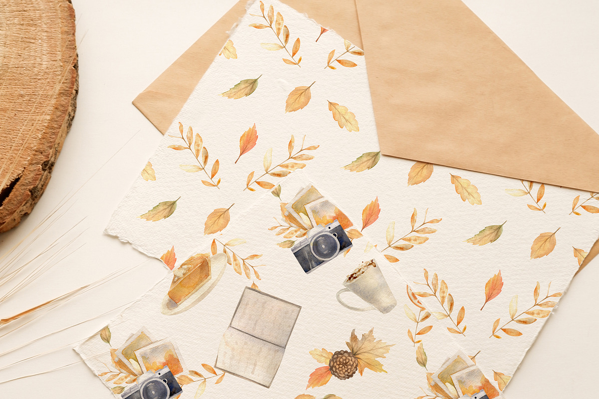 Watercolor Bundle Four Seasons., a Seasonal Illustration by NataliArkushArt (Photo 56 of 65)