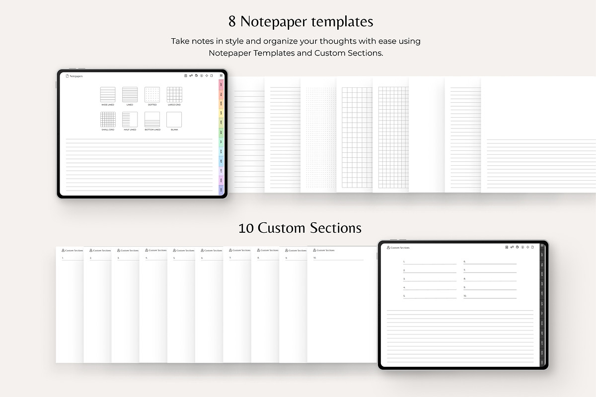 2025 Digital Planner iPad, a Graphic by Makii Templates (Photo 9 of 10)