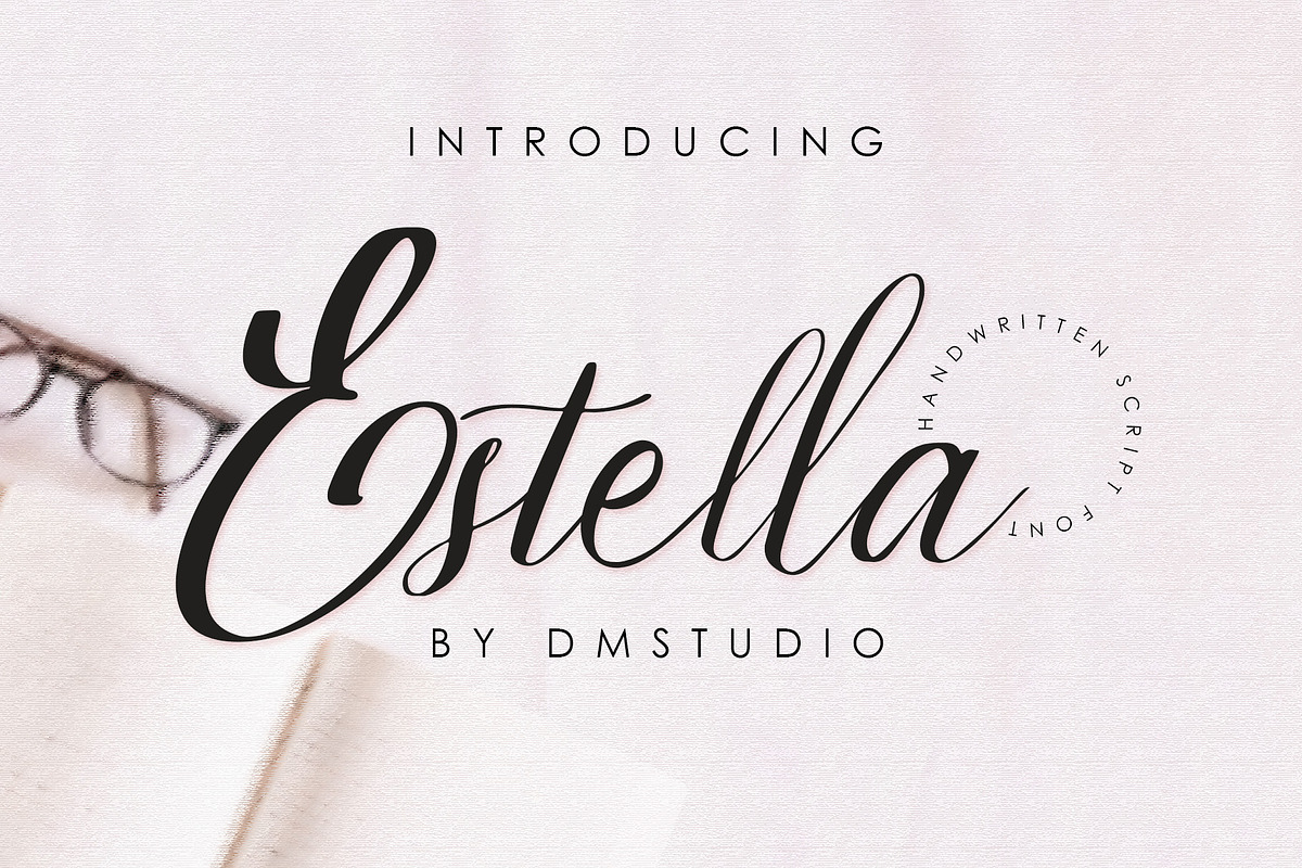 Estella - Handwritten Font