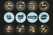 Sale banner and Discount tag kit, a Templates & Theme by Alfazet Chronicles (Thumbnail 11 of 11)