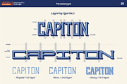 Bassball & Varsity fonts, a Script Font by panakota studio (Thumbnail 3 of 18)