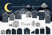 Winter is fun. Illustration set, an Illustration by Noli Molly Store (Thumbnail 3 of 8)