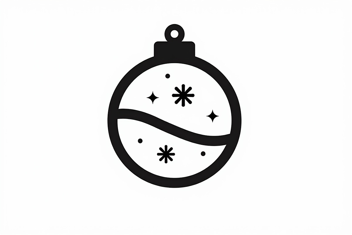 Christmas Laser Cut Ornament Bundle, a Graphic by musafir_fashion (Photo 11 of 14)