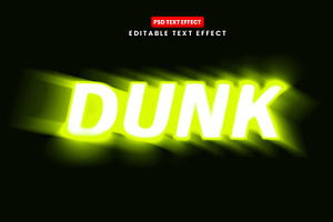 Neon Motion Blur Editable Text Effec, a Layer Style Add-On by Design Fly