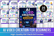 AI Video Creation for Beginners, a Stationery Template by Mustafiz (Thumbnail 1 of 5)