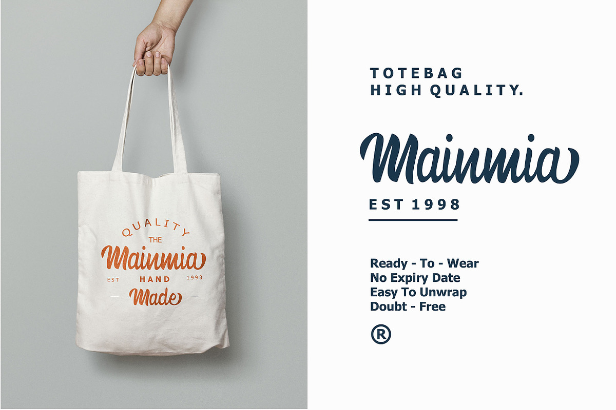 Mainmia Script preview 3