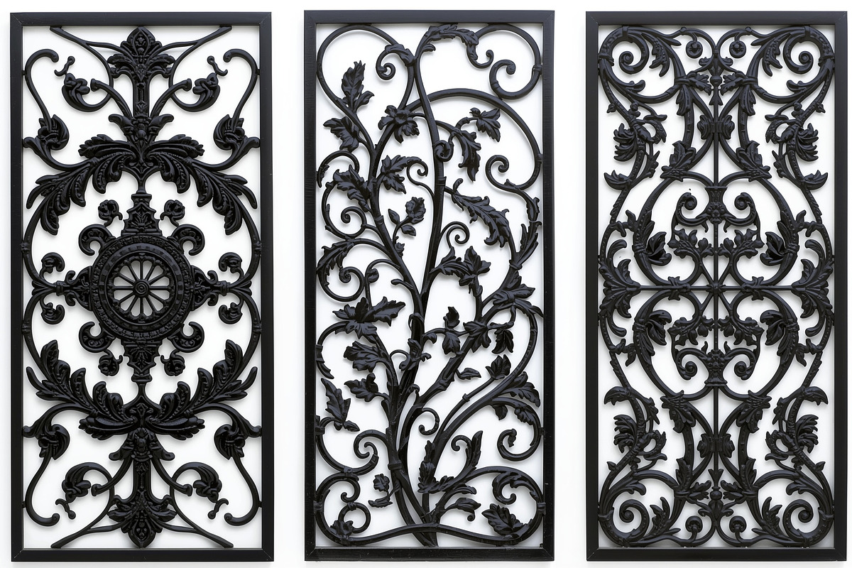 Elegant Lasercut Panel Vector Set, an Illustration by Amazin_art (Photo 9 of 21)