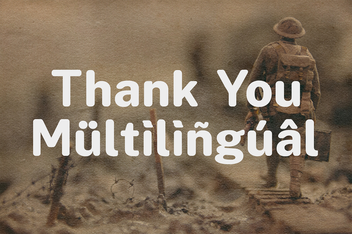 Deolat Rounded Display Font, a Sans Serif Font by Maulana Creative (Photo 7 of 7)