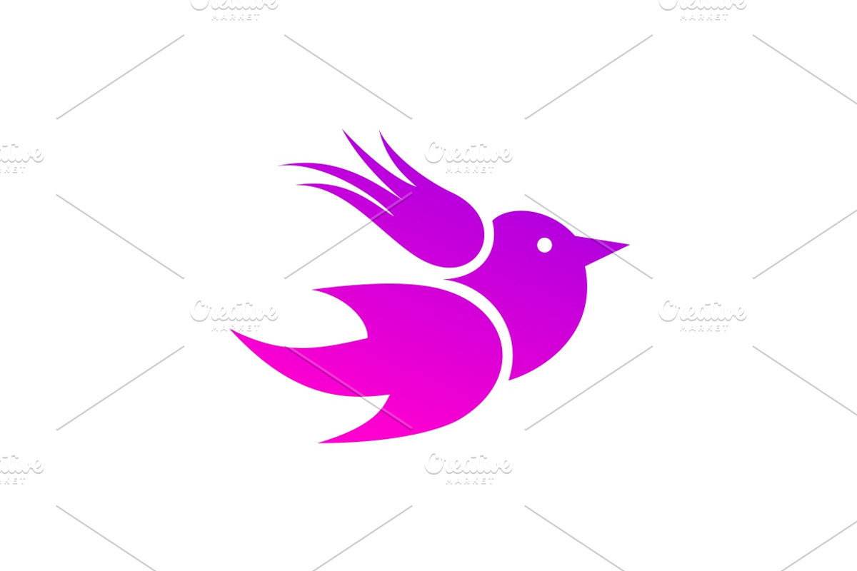 Abstraction bird3, a Branding & Logo Template by Vector