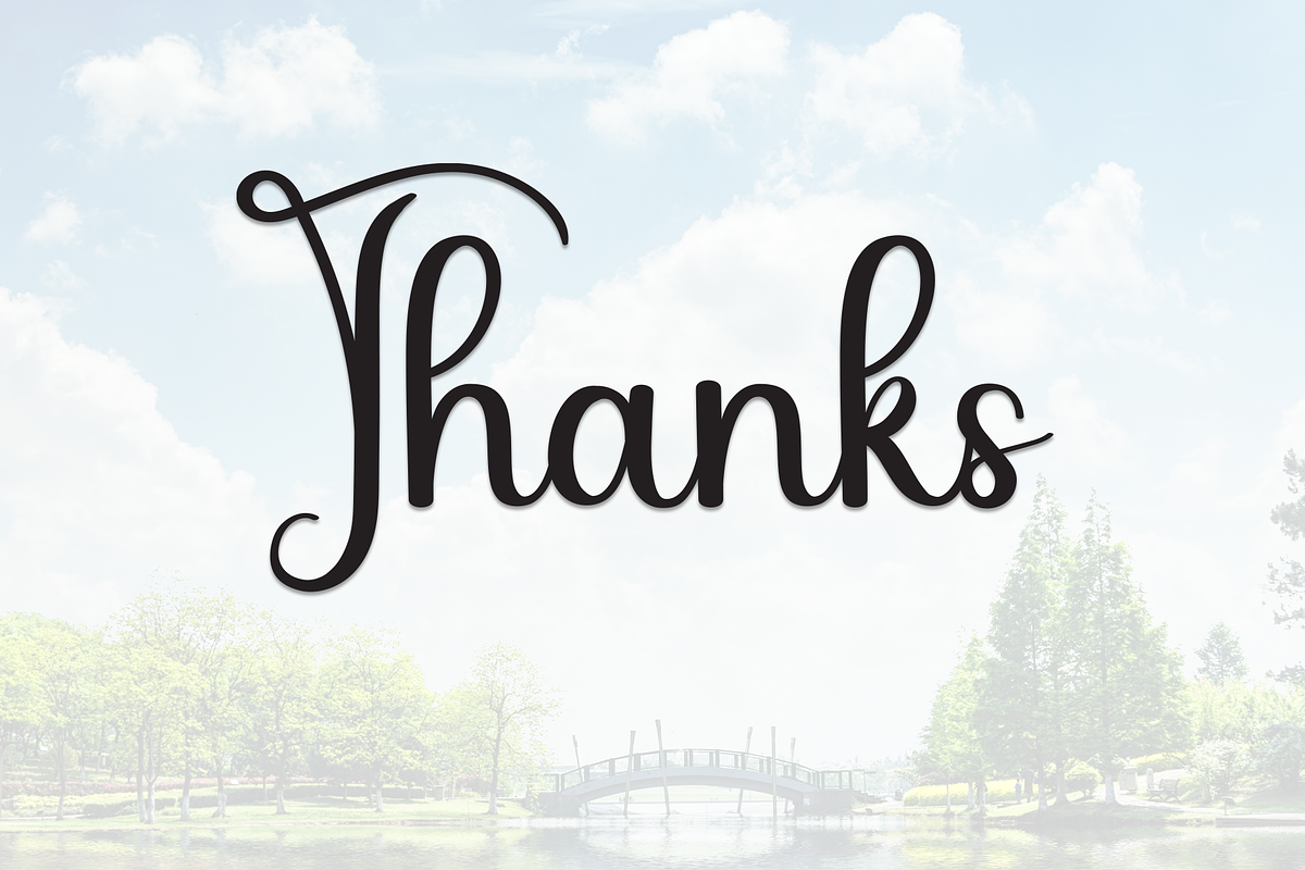 Bright | Script Font, a Handwritten Font by Scratchones (Photo 9 of 9)