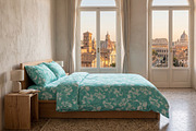Seamless Blurred Mint Floral Pattern, a Pattern Graphic by Talip Memis (Thumbnail 12 of 13)