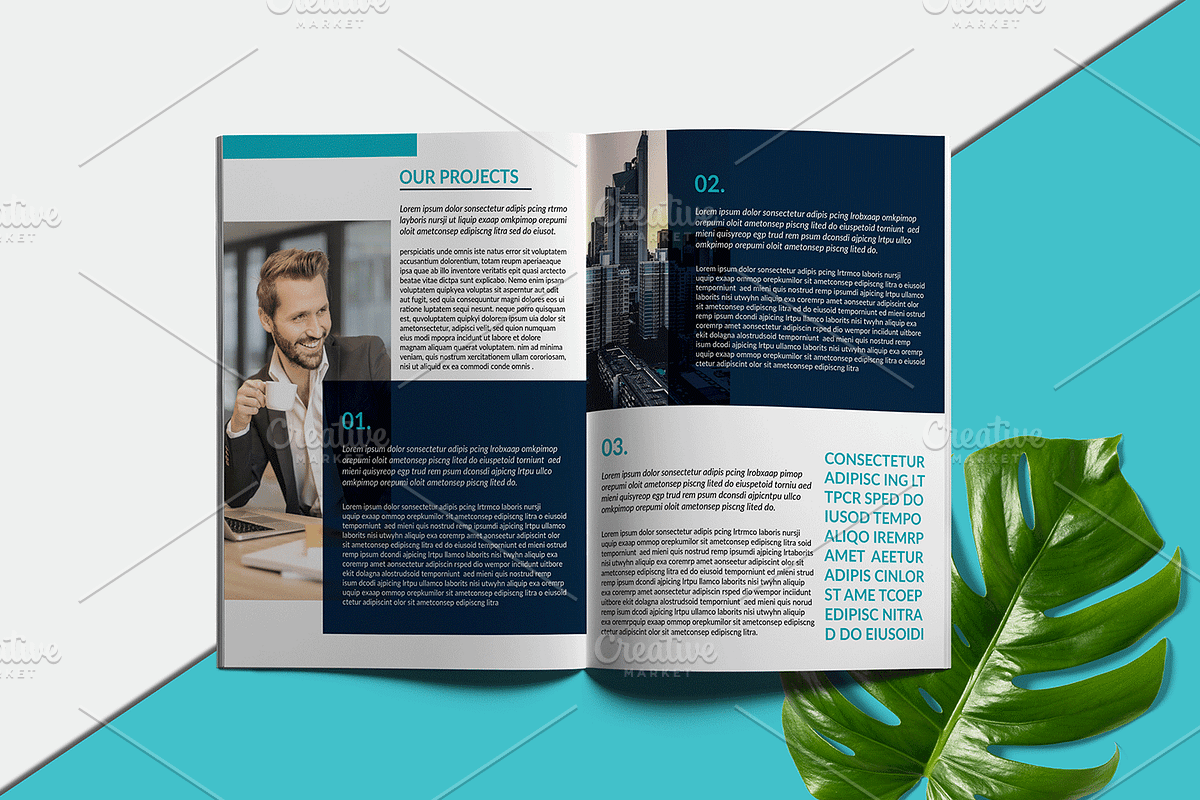 Company Profile Brochure - V04, a Brochure Template by Template Shop (Photo 6 of 9)
