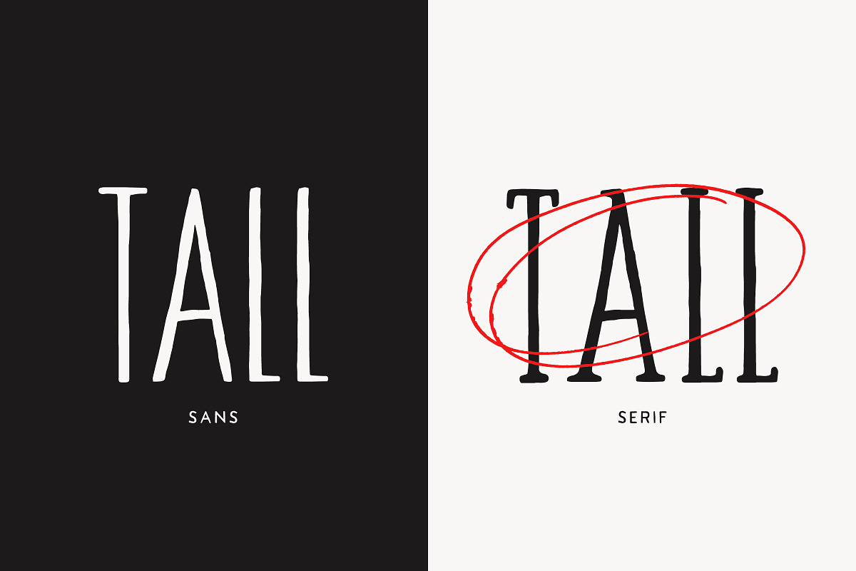 Tall Abbey Serif - Handwritten Font preview 6