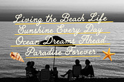 Flamingo Sunshine Coastal Font, a Handwritten Font by Tyasify (Thumbnail 3 of 9)