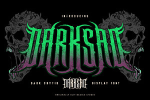 Darksad Typeface