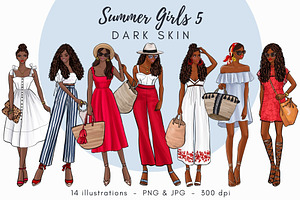 Summer Girls 5 - Dark Skin