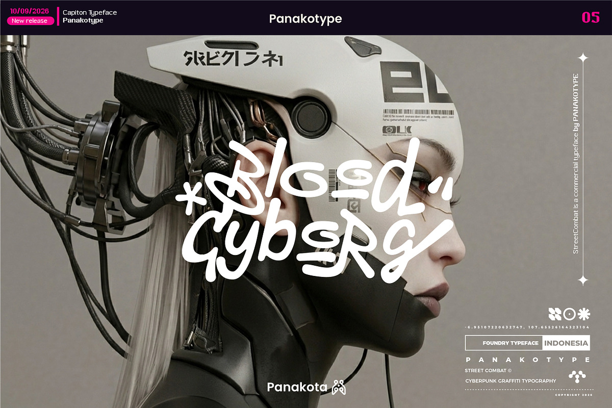 Spray typography - StreetCombat, a Handwritten Font by panakota studio (Photo 6 of 7)
