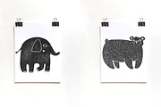 Cute animals pt III, an Animal Illustration by Mii Lab (Thumbnail 2 of 8)
