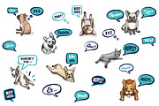 French bulldog - cute & sarcastic, a Graphic by Alexandra Deus (Thumbnail 13 of 13)