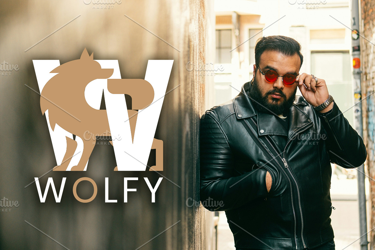 Wolf Letter W Logo Template, a Branding & Logo Template by Atlantis X Nurman Arbai (Photo 2 of 3)