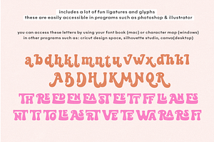 Limited Edition Retro Font