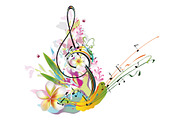 Musical Treble clefs!, a Decorative Illustration by Laifalight (Thumbnail 15 of 18)
