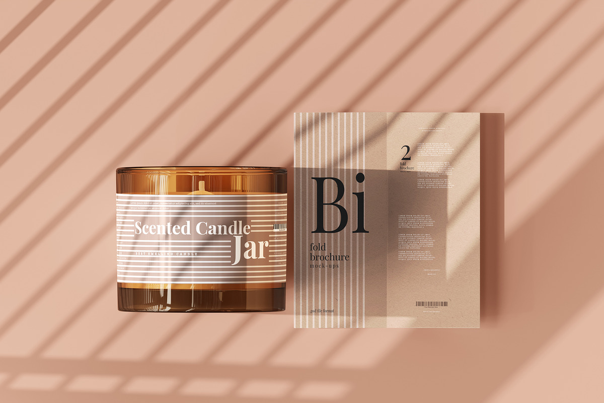 Amber Glass Candle Mockup Bundle, a Packaging Mockup by pmvch (Photo 73 of 135)