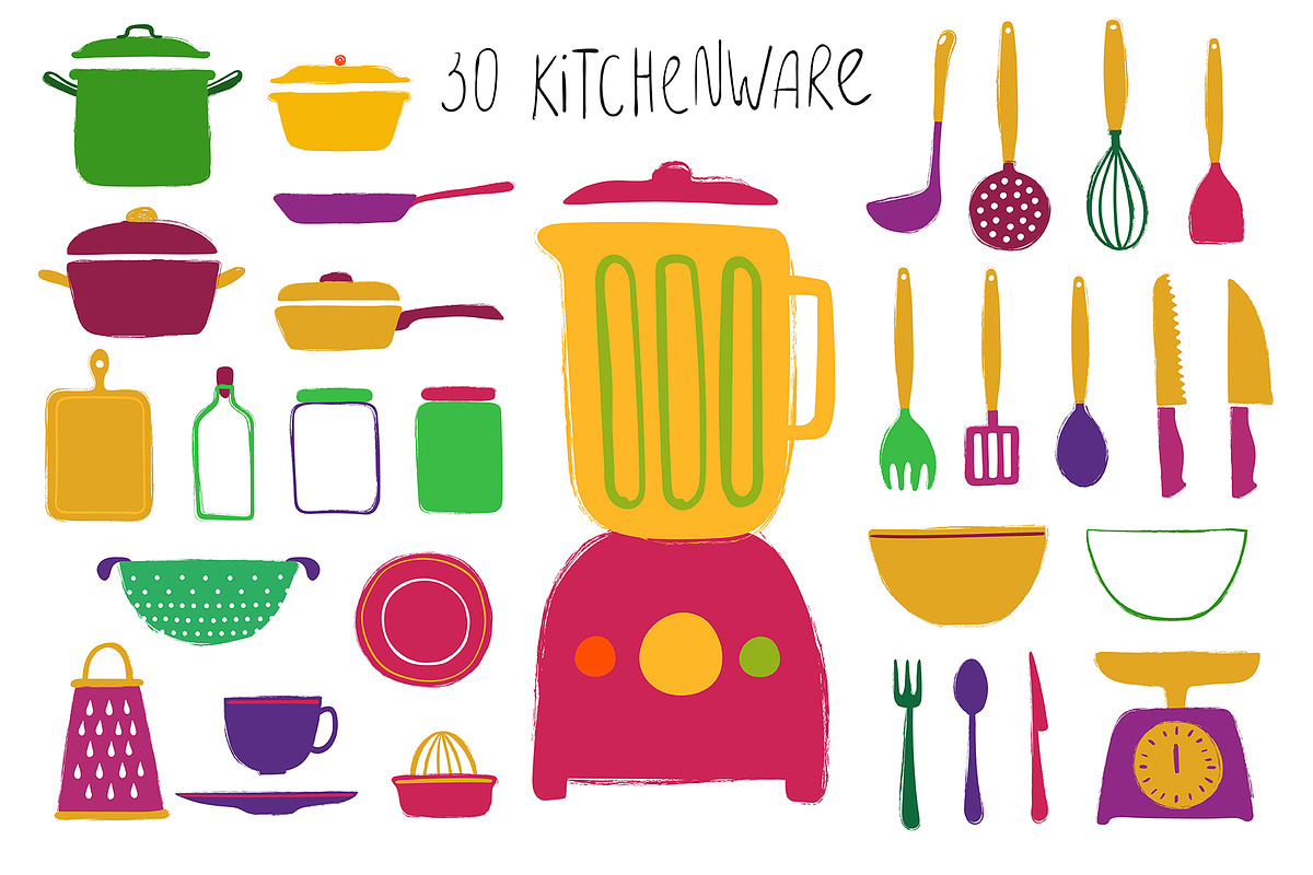 Vegetables For Your Kitchen, a Food Illustration by Annakniaz (Photo 6 of 11)