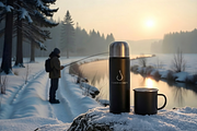Winter Fishing at Sunrise Photo, a Holiday Photo by Aura Canyon HQ (Thumbnail 3 of 6)