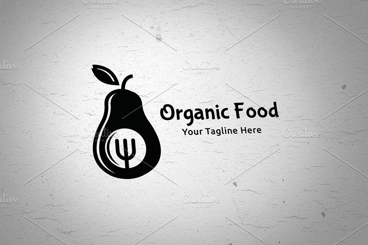Organic Food Logo, a Branding & Logo Template by Martin-Jamez (Photo 3 of 4)