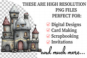 Whimsical Christmas House Clipart, an Illustration by Daily.Designs (Thumbnail 2 of 5)