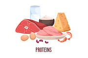 Food groups or macronutrients set, a Food Illustration by Good Studio (Thumbnail 4 of 5)
