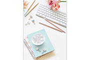 Feminine business mockup stock image stock photo containing stock images for, a Technology Photo by Studio Chic Designs (Thumbnail 1 of 2)